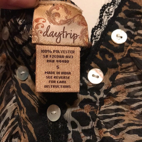 Daytrip Cheetah Print tank top - Picture 4 of 6